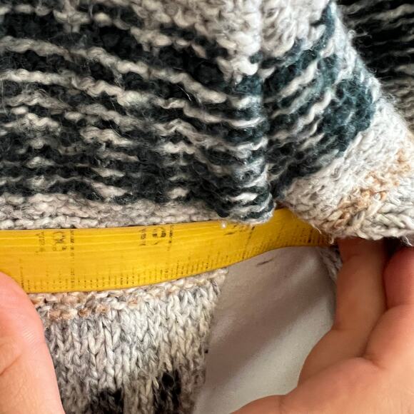 Cabi Fringe Cardigan Open Front Knit Boho Chic Artsy Cottagecore Small - Picture 7 of 8